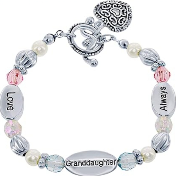 Expressively yours Bracelet Granddaughter, 8" - Picture 3 of 6
